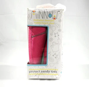 Minnow Neoprene Toddler Sand Shoes Beach Booties - Watermelon - US Size 9 - Picture 1 of 7