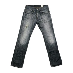 G Star Raw Jeans schwarz 3301 Herren Etikett 31x32 Used Look Designer Denim Jeans - Bild 1 von 18