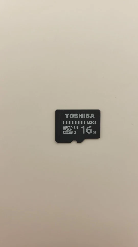 Toshiba 16GB M203 MicroSD Class 10 U1 100MB/s - Image 1 of 1