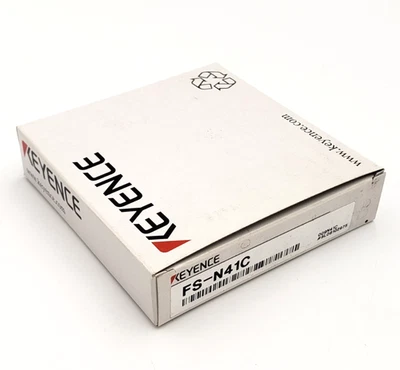 New Keyence FS-N41C Fiber Optic Sensor Main Unit M8 FSN41C - 60 Day Warranty - Image 1 of 4