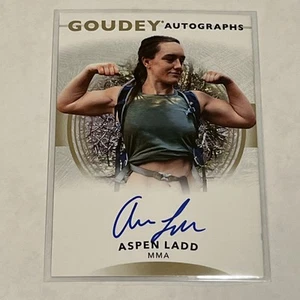 2022 Upper Deck Goodwin Champions Goudey Auto Aspen Ladd #GA-AL Auto - Picture 1 of 2