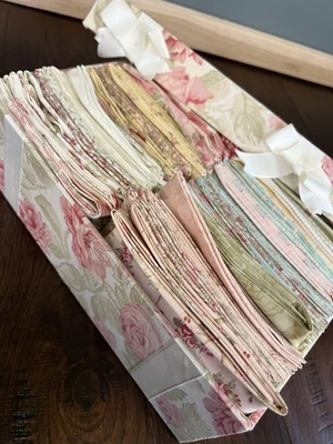 MODA Paris Flea Market By 3 Sisters Fabric- 60 Fat Quarters in Box -OOP - VTG - Image 1 of 4