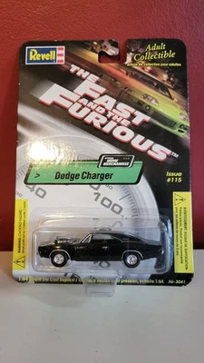 REVELL THE FAST & FURIOUS Issue #115  Black Dodge Charger Die Cast  - Image 1 of 4