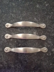 Amerock Satin Nickle Cabinet Handle Pulls Style Inspirations 1590 Set Of 3 - Picture 1 of 5