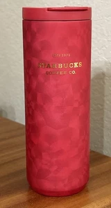 Neu mit Etikett Starbucks Holiday 2025 rote Schleife Bänder Edelstahl 16 Unzen Flasche Becher - Bild 1 von 4