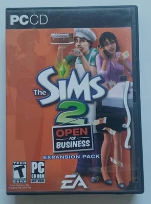 THE SIMS 2: Open for Business; Expansion Pack (PC CD-ROM Software, 2006) Rated T - Image 1 of 3