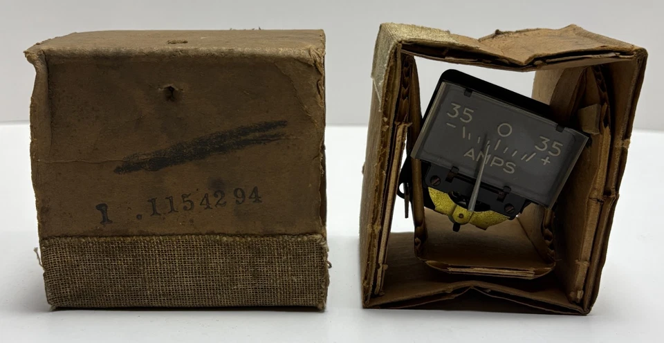 Nuevo amperímetro de stock antiguo para modelos DeSoto 1942-48 Mopar #1154294 Foto 1 de 1