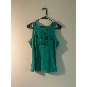 Victoria's Sport Tanktop "Fa La La Lunge" grün | geschätzte Größe S  - Bild 1 von 5