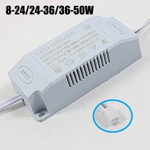 Electronic Transformer LED Driver 1 Pc 12-24W/24-36W/36-50W Constant Current - Picture 1 of 46