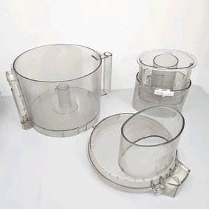 Vintage Cuisinart DLC-7 Replacement Parts Bowl Lid Container Canister - Picture 1 of 9