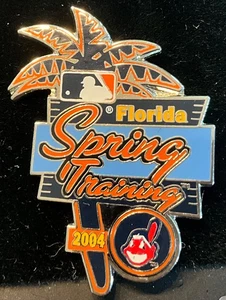 Prendedor de coleccionista de entrenamiento de primavera de los Indios de Cleveland 2004 Chief Wahoo - Imagen 1 de 1