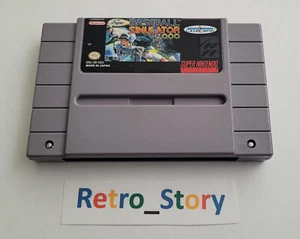Super Nintendo SNES - Super Baseball Simulator 1.000 - USA - Picture 1 of 4
