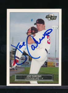 1992-93 Fleer Excel Joe Caruso #131 signed auto autograph very tough swsw6