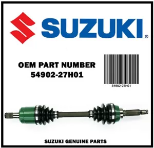 2009 Suzuki ATV KingQuad 400 4X4 Axles, LT-400 4WD Suzuki ATV OEM CV Axle (LH) - Picture 1 of 5