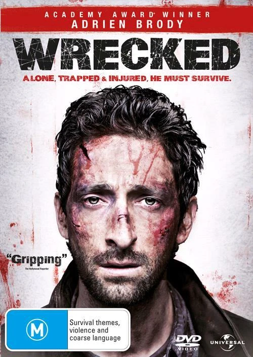 Wrecked (DVD, 2011) Adrien Brody, Caroline Dhavernas, Ryan Robbins - Image 1 of 1