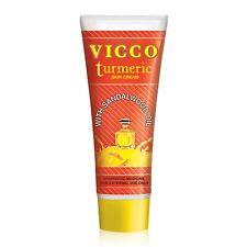 Vicco Turmeric Ayurvedic Skin Cream With Sandalwood Oil Remove Nourishment, Acne