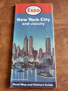 Guía de visitantes de Esso Standard Oil Company, ciudad de Nueva York y alrededores 1950 - Imagen 1 de 4