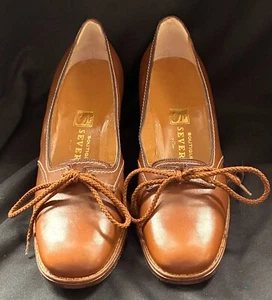 Vintage BOUTIQUE SEVERI WOMENS SHOES Handmade Italy NEW W/ BOX EU 36.5 US 6.5 - Picture 1 of 15