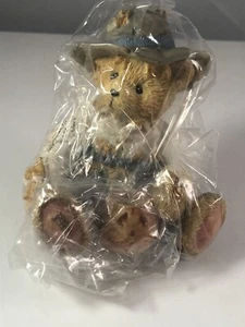 Enesco Cherished Teddies "Gary" Halloween scarecrow bear figurine 1993 CT2 C3 - Picture 1 of 7