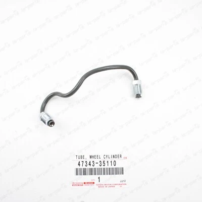 Nuevo tubo de freno cilindro rueda delantera camioneta corredor Toyota 84-95 genuino Foto 1 de 4