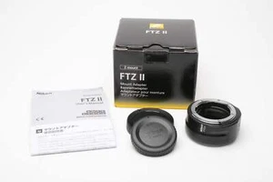Nikon FTZ II Mount Adapter, caps, Mint, Boxed, USA - Picture 1 of 8