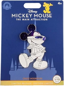 Disney - 50th Mickey Mouse The Main Attraction Space Mountain Pin 1 of 12 NEW - Picture 1 of 1