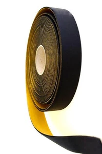 Kautschuk-Klebeband 50 mm x 3 mm schwarz 15 m-Rolle selbstklebend - Bild 1 von 3