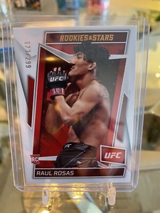 2023 Panini Chronicles Rookies & Stars UFC Raul Rosas Rookie RC NO. 186 #’d/299