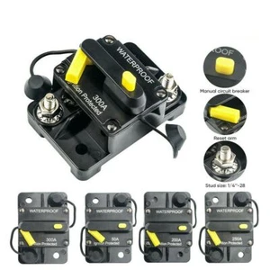 1-2 Pack 30~300AMP DC Circuit Breaker Reset Car Auto Marine Stereo FuseInverter - Bild 1 von 16