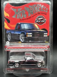 Look 2022 Hot Wheels RedLine Club BLACK 1990 CHEVY 454 SS TRUCK rlc FREE SHIPPIN - Picture 1 of 4