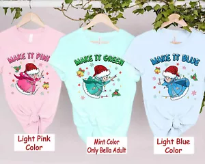 Disney Sleeping Beauty Good Fairies Flora Fauna Xmas Lights Unisex Shirt 660505 - Picture 1 of 10