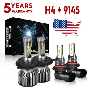 Combo faros LED CSP altos/bajos + bombillas antiniebla 6500K para Toyota 4Runner 1999-02 - Imagen 1 de 14