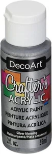 Pintura Acrílica DecoArt, Silver Morning, 59 ml (Pack de 1) - Imagen 1 de 3