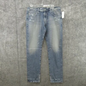AG Adriano Goldschmied Men Jeans Size 32 The Matchbox Slim Straight Cotton New - Picture 1 of 17