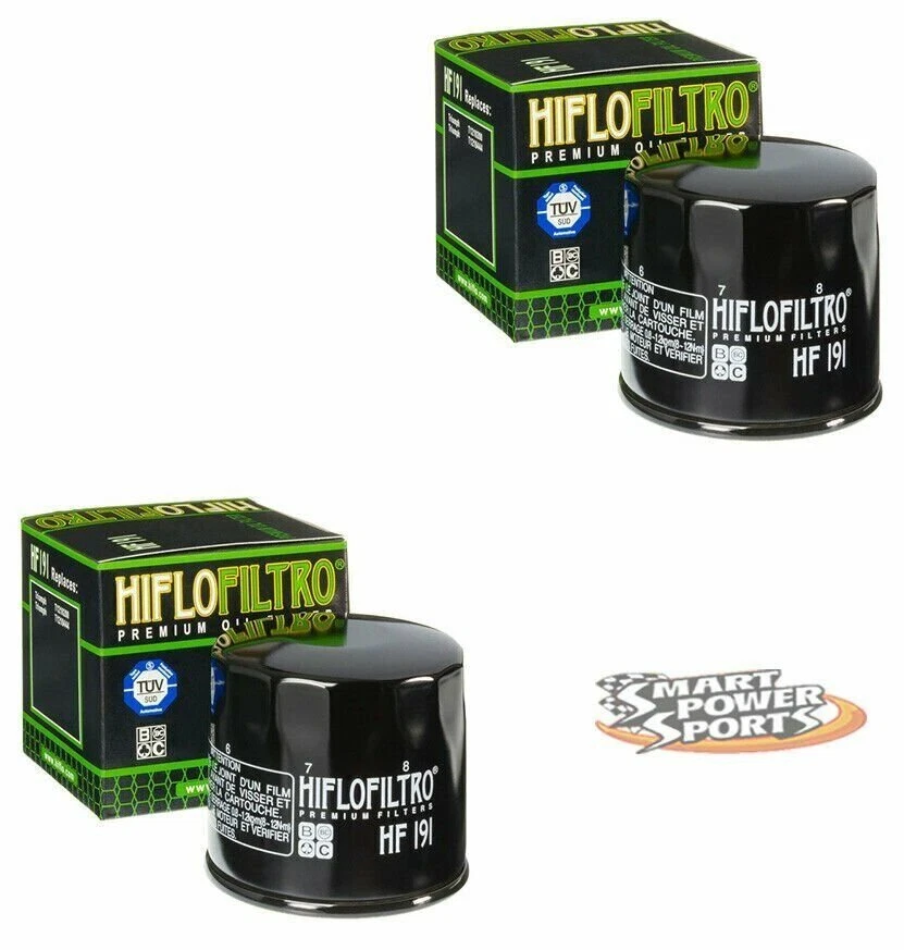 2 filtros de aceite HiFlo HF191 genuinos - Triumph Bonneville Daytona *ENVÍO GRATUITO* Foto 1 de 1