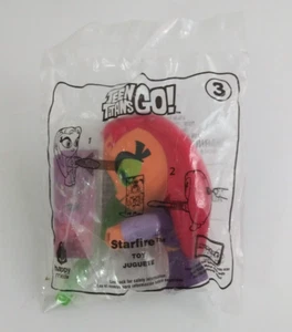 New 2019 DC Comics Teen Titans Go #3 Starfire McDonald's Toy Sealed - Picture 1 of 4