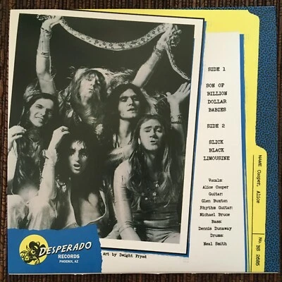 Alice Cooper Kiss Motorhead Guns N' Roses New York Dolls Stooges Motley Crue 7"  - Image 1 of 4