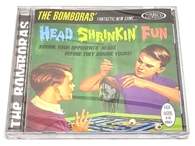 The Bomboras Head Shrinkin' Fun! CD 1998 *DGCD-25213 BMG Brand New Sealed - Image 1 of 4