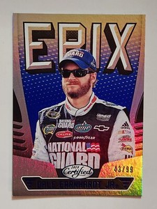 2018 Panini Certified NASCAR Racing Epix #E11 Dale Earnhardt Jr. Blue #43/99