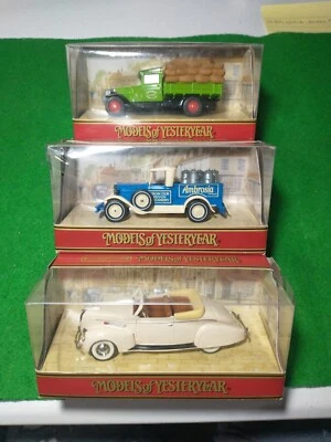 Matchbox Models Of Yesteryear Diecast Cars In Original Packaging  - Image 1 of 4
