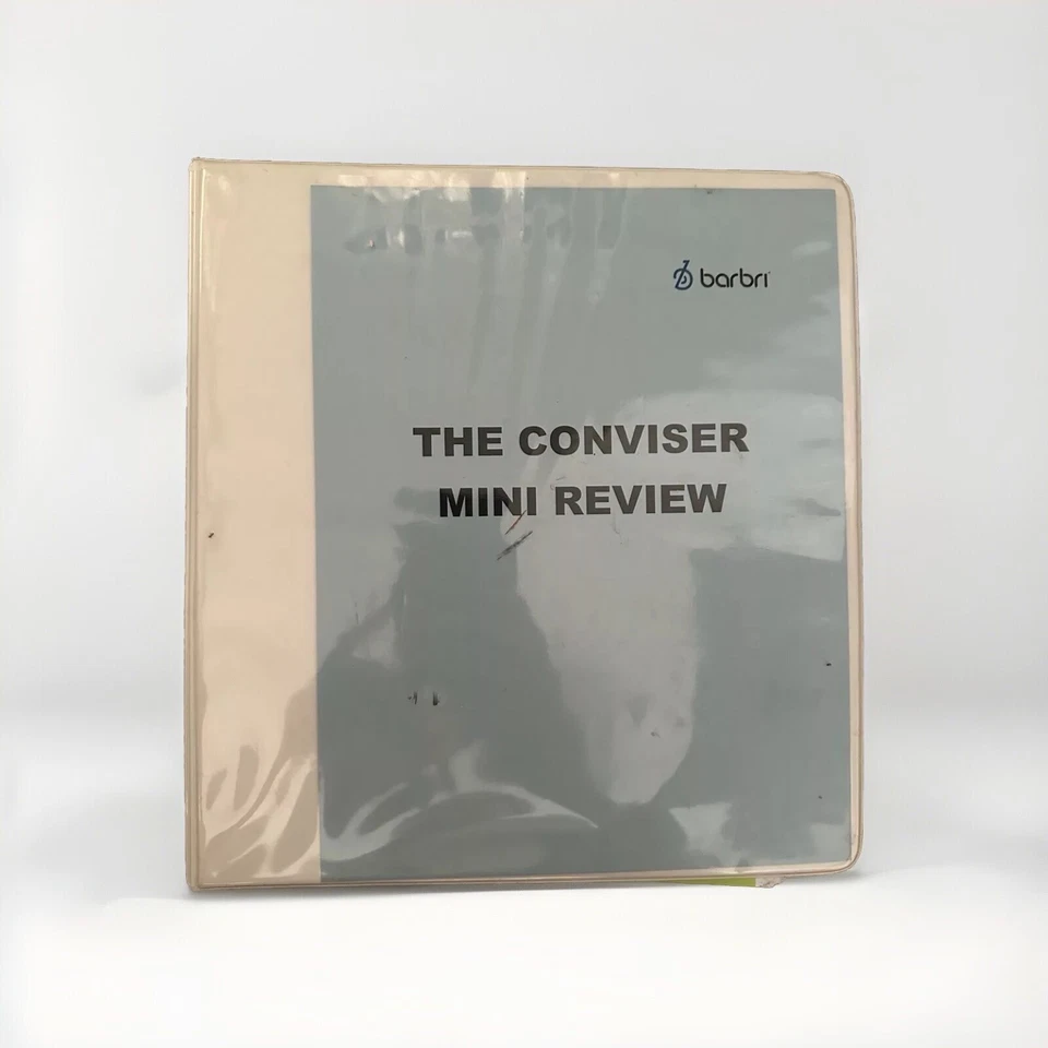 The Conviser Mini Review BARBRI  - Image 1 of 1