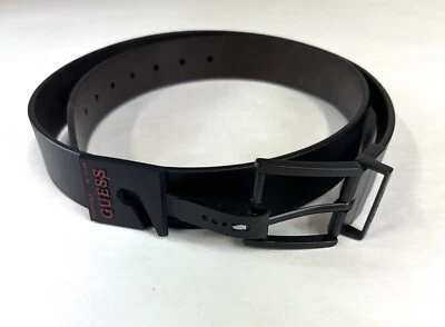 Cinturón reversible Guess negro marrón para hombre talla XL (42-44) NUEVO CON ETIQUETAS Foto 1 de 3