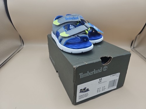 sandali timberland ragazzo bambino UK 9 5 EU 27 Perkins sandalo cinturino fila taglia media