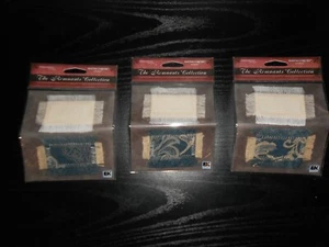 Nostalgiques Scrapbooking Stickers Frayed Patches Lot of 3 - Picture 1 of 3