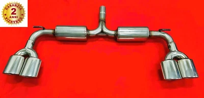 Terminale di scarico silenziato Audi A3 (diffusore S3) - Imagen 1 de 2