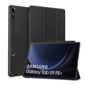 Case for Samsung Galaxy Tab S8+/S9+/S9 FE Plus 5G 12.4 Inch Leather Smart Cover - Picture 1 of 22