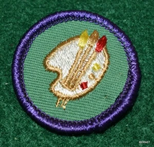 INSIGNIA NIÑA EXPLORADORA MUNDOS PARA EXPLORAR - PÚRPURA - ARTES VISUALES - ENVÍO GRATUITO - Imagen 1 de 3