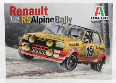MODELLINO AUTO STATICO ITALERI RENAULT 5 ALPINE RAGNOTTI RALLY MONTECARLO 1978 - Immagine 1 di 4