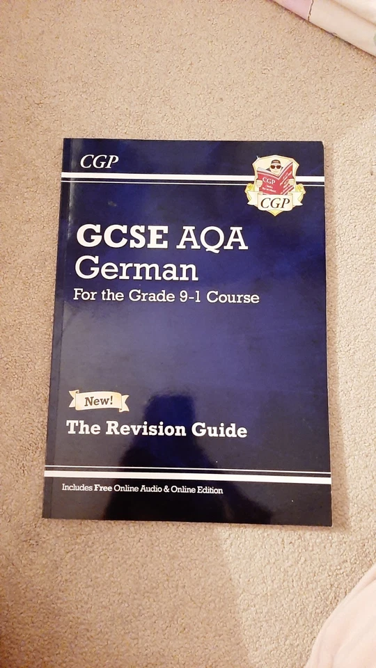 CGP AQA GCSE German - For the Grade 9-1 Course The New Revision Guide - Image 1 of 1