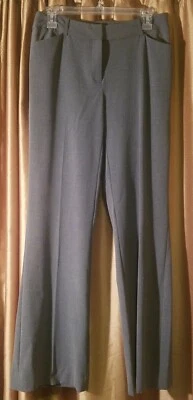 Pantalones grises elásticos Apostrophe (talla 6) 31 pulgadas entrepierna Foto 1 de 4